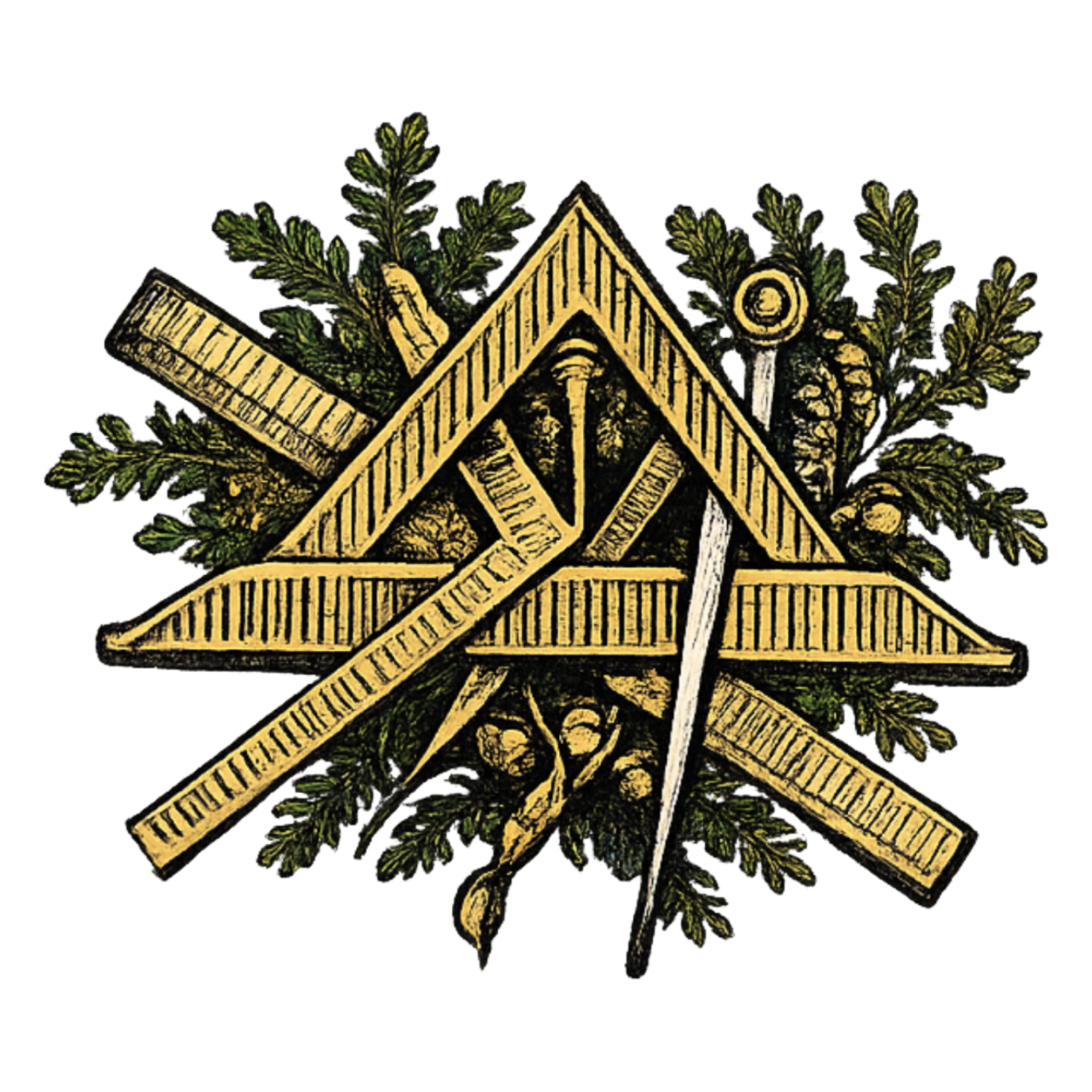 French Square and Compasses